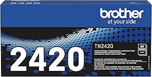 Brother TN-2420 Black Toner Cartridge, High Yield, Up to 3,000 Pages