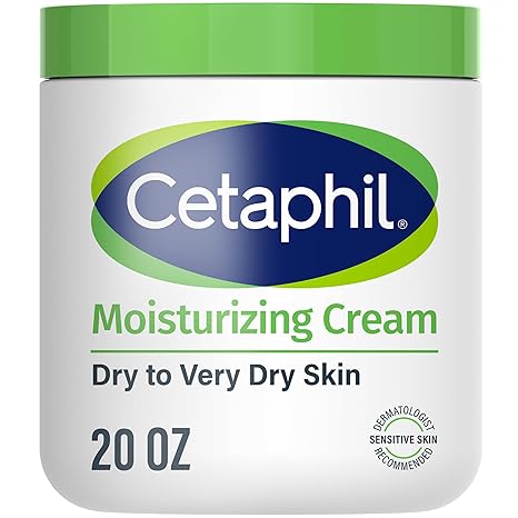 Cetaphil Moisturizer Cream for Dry to Very Dry Skin, 550 g / 20 Fl. Oz.