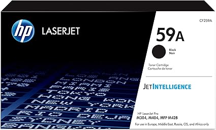 HP CF259A 59A Standard Yield Original LaserJet Toner Cartridge, Black, Single Pack