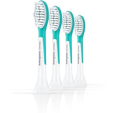 Philips Sonicare Brush Heads For Kids 7+, 4-Pack