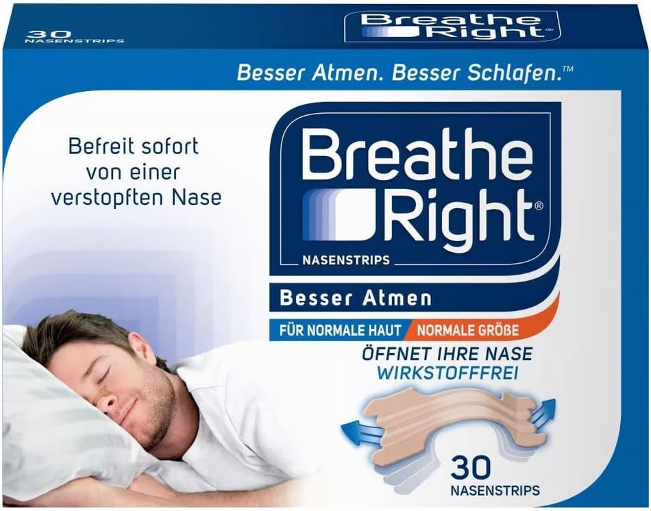 Breathe Right Nose Strips Original, Small/Medium, 30 ct
