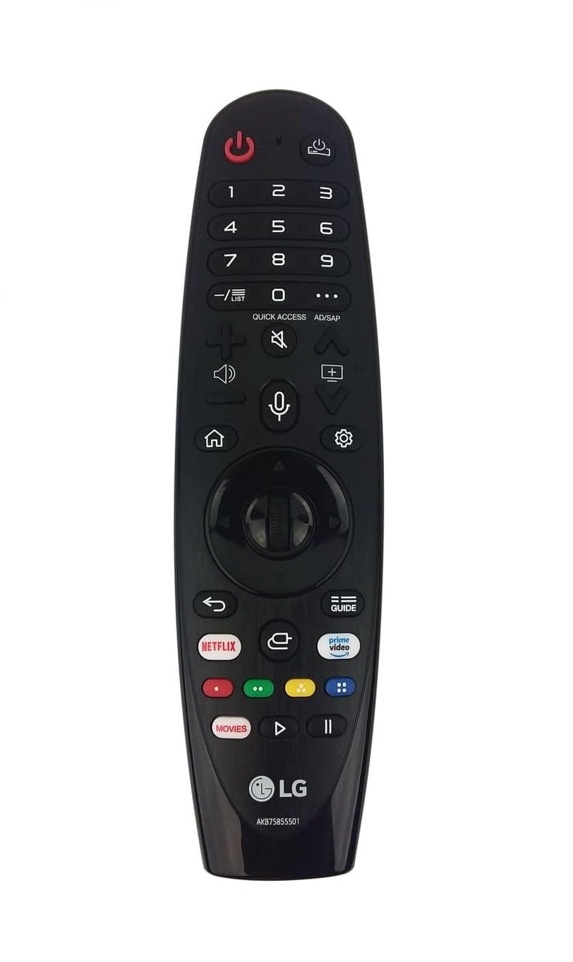 LG Magic TV Remote Control with Netflix/Prime Keys (AKB75855501 / AN-MR20GA), OEM