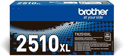 Brother TN-2510XL Black Toner Cartridge Black, High Yield
