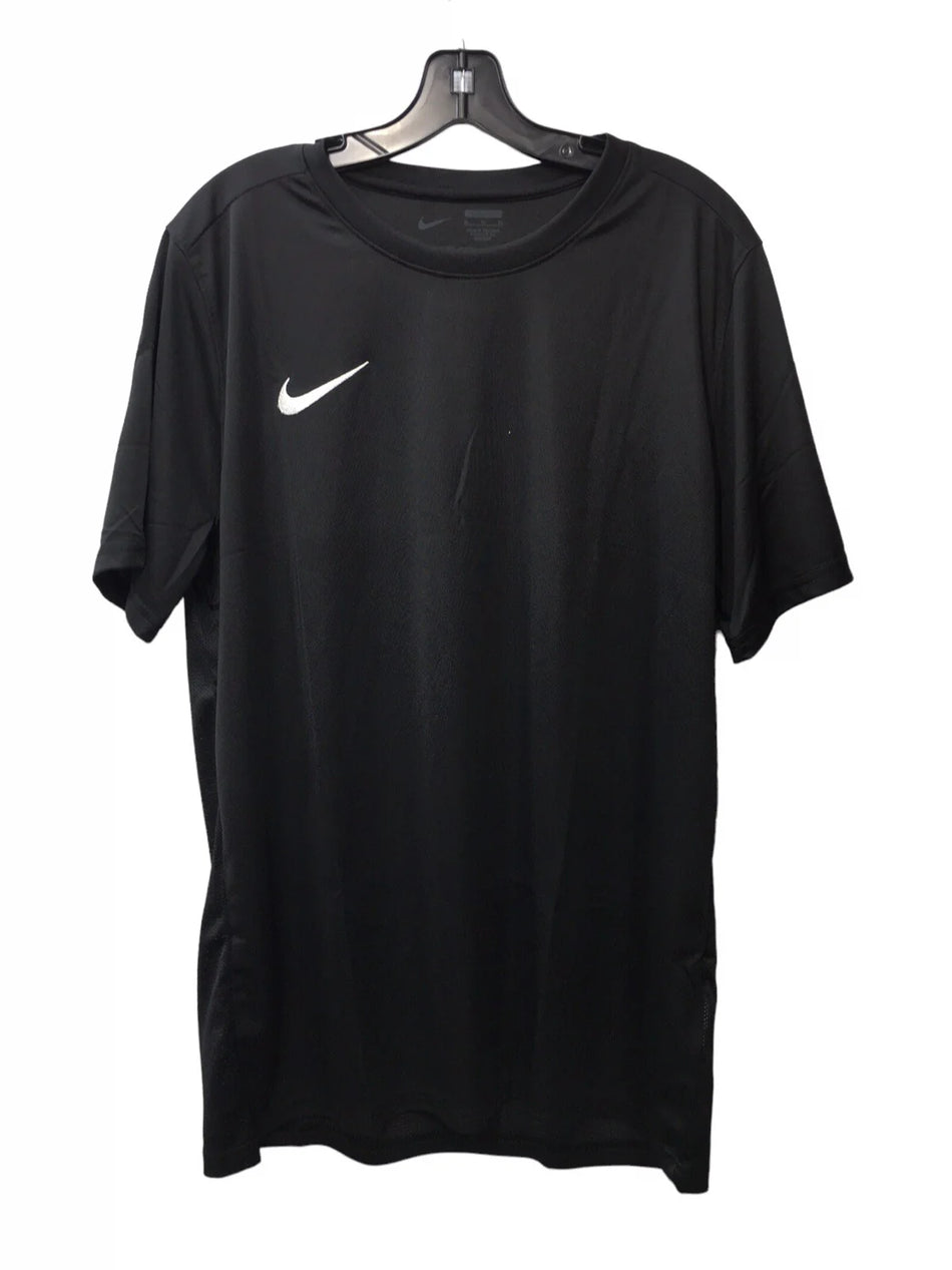 Nike Men's SS Jersey Shirt BV6708-010 Football Soccer Dri Fit, Black, XL
