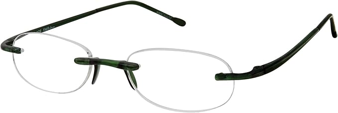 Scojo New York Gels Original Reading Glasses, Jade, Magnification Strength: 1.25 x