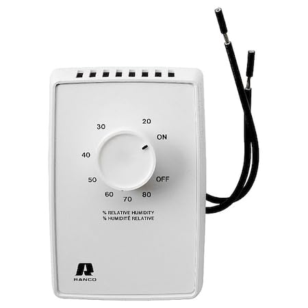 FANTECH Dehumidistat, 120V, 7.5 Amps