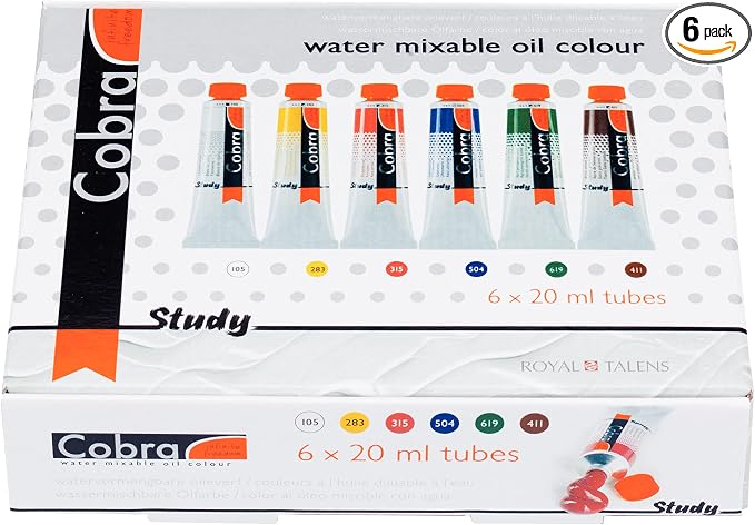 Cobra Study Set 6 X 20 ml (25820406)