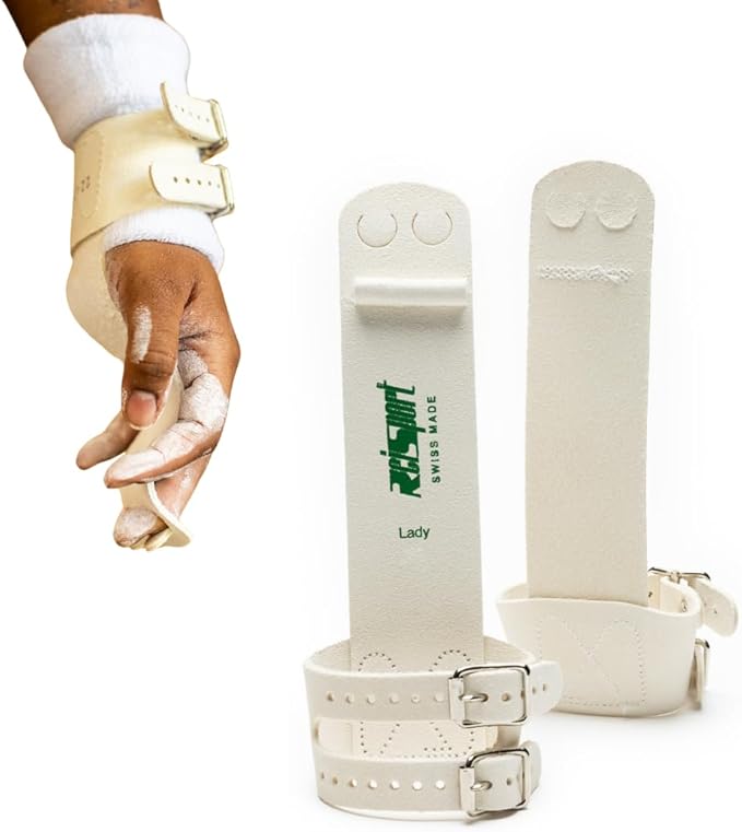 Reisport Uneven Bar Gymnastics Grips for Women, Large