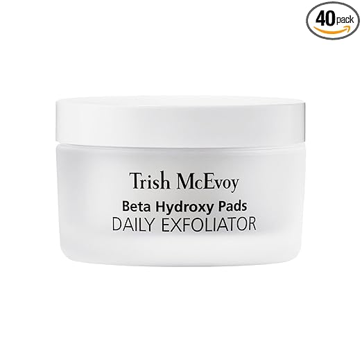 Trish McEvoy Women's Correct and Brighten Beta Hydroxy Pads Daily Exfoliator, 1 Count (Pack of 40)