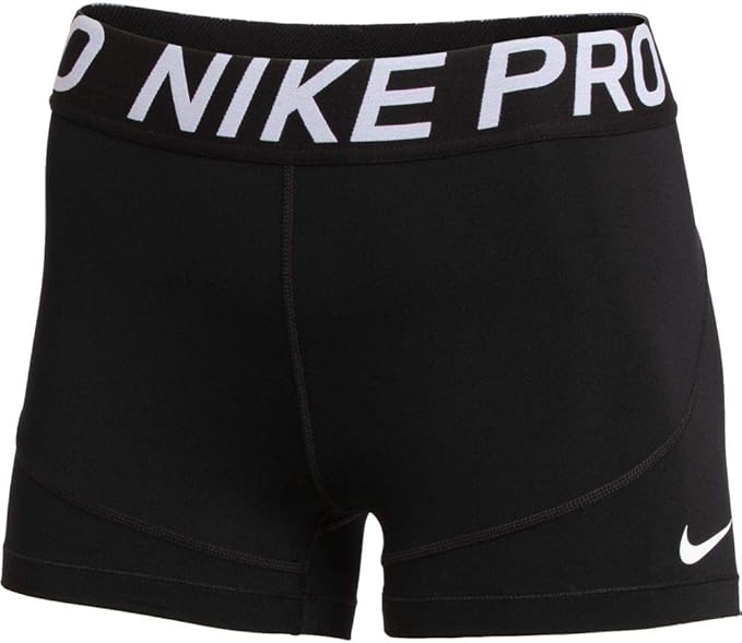 Nike Women's Pro 3 Inch Compression Training Shorts Black, Medium