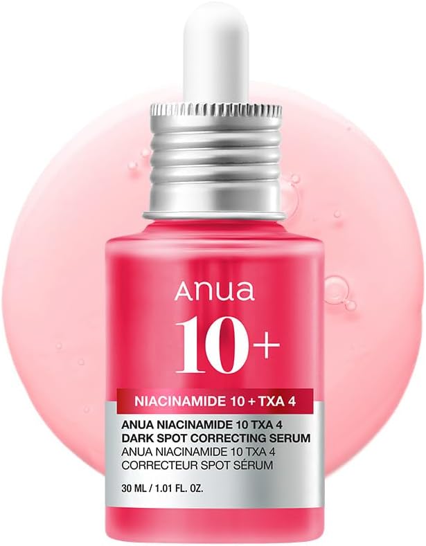 ANUA Niacinamide 10% + TXA 4% Dark Spot Corrector Serum, 1 Oz / 30 ml
