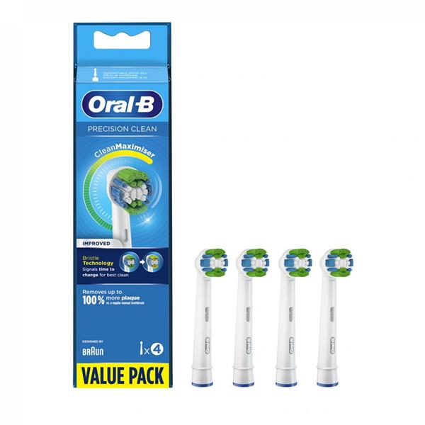 Oral-B Precision Clean Pro Electric Toothbrush Refills, 4 Pack