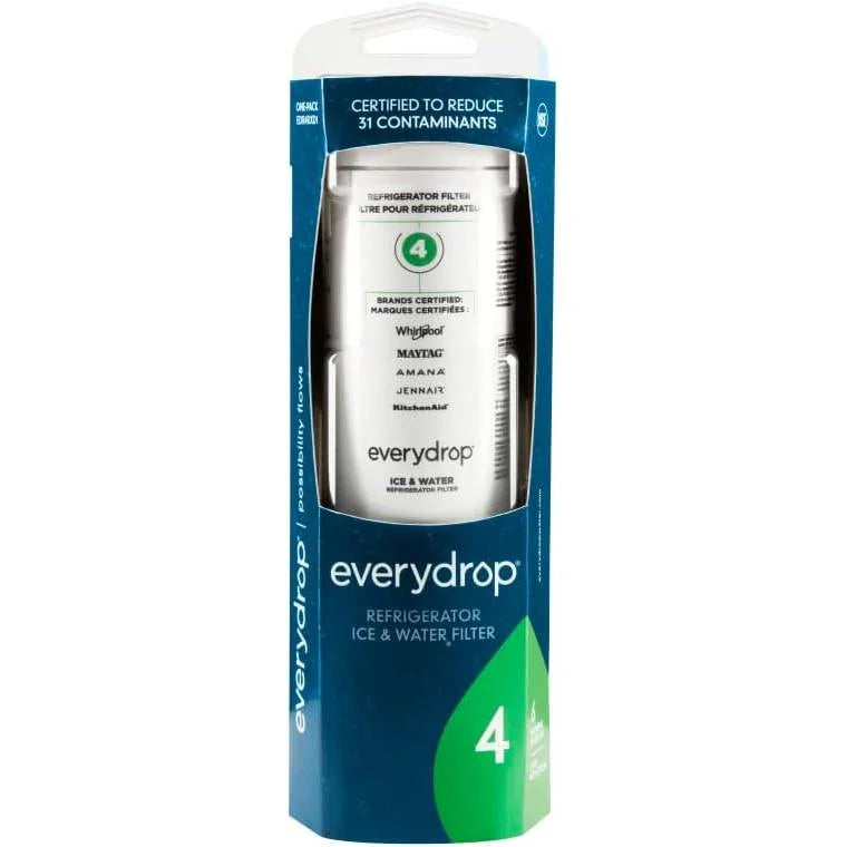 EDrop Water Filter 4 Replacement for Everydrop For Whirlpool, EDR4RXD1