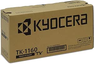 Kyocera TK-1160 Black Toner Cartridge 7,200 Pages