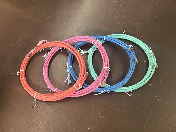 Classic Rope Powerline4 Lite 4 Strand Head Team Rope 30', Soft Lay