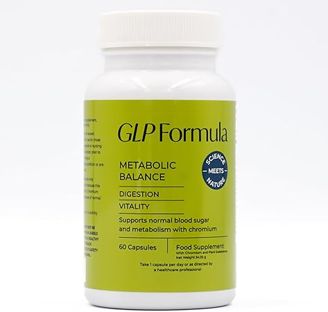 Imperium Herbals GLP Formula Plant Complex + Chrome - Natural Support for Metabolism & Balance, 60 Capsules