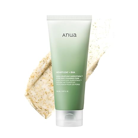 ANUA Heartleaf Quercetinol Pore Deep Cleansing Foam, 5.07 oz / 150 ml