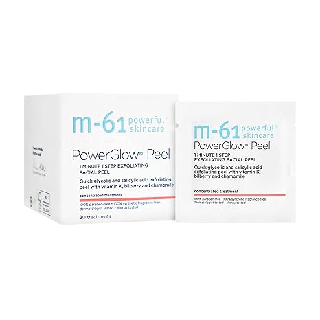 m-61 PowerGlow Peel Exfoliating Facial, 30 Treatments