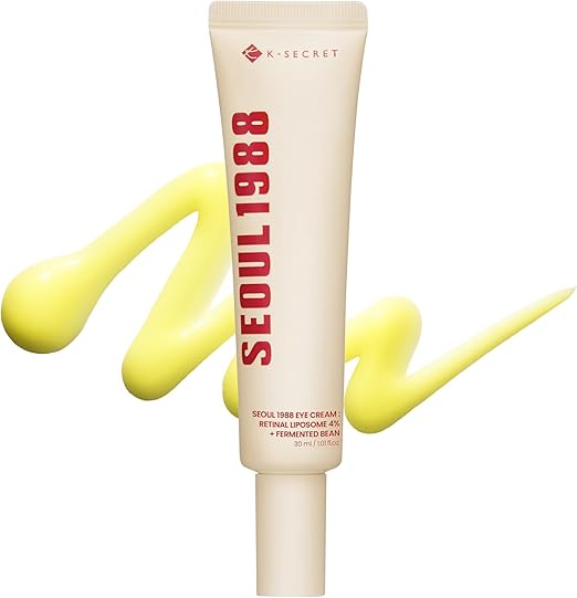 K-SECRET SEOUL 1988 Eye Cream: Retinal Liposome 4% + Fermented Bean, 30 ml / 1.01 Fl. Oz.