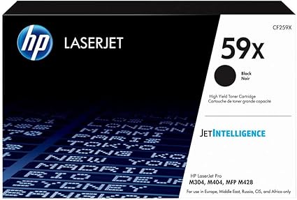 HP CF259X 59X High Yield Original LaserJet Toner Cartridge, Black, Single Pack