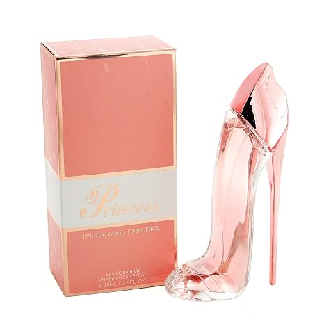 EBC Princess High Heel Shoes Pink Eau De Perfume For Woman, 100 ml / 3.4 Fl. Oz.
