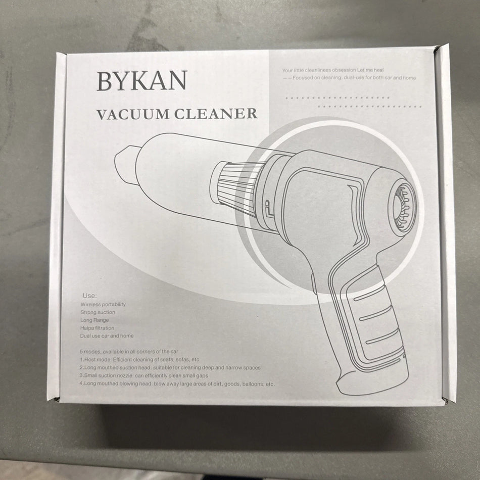 Bykan Cordless Handheld Vacuum Cleaner Small Mini Portable Car Auto Home Wireless