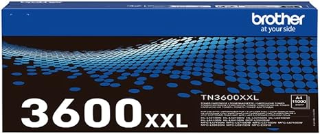 Brother TN3600XXL Black Toner Cartridge, Super High Yield, Up to 11,000 Pages