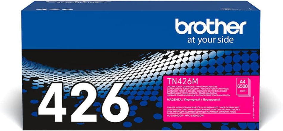 Brother TN426M Magenta Toner Cartridge, Very High Yield, Up to 6,500 pages
