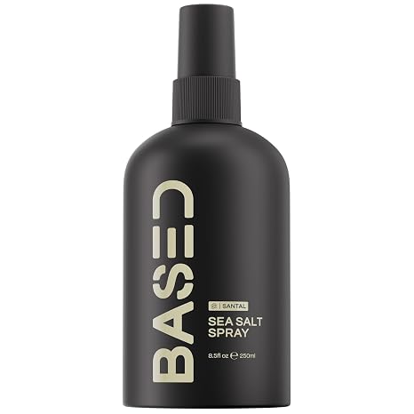 BASED BODYWORKS Sea Salt Spray, 250 ml / 8.5 Fl. Oz.