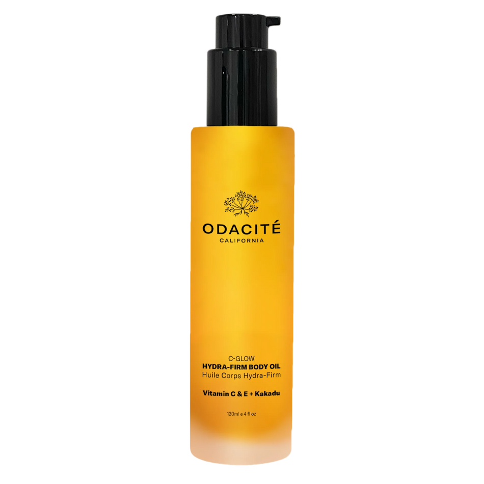 Odacité C-Glow Hydra-Firm Body Oil | Vitamin C & E + Kakadu, 1 Fl Oz
