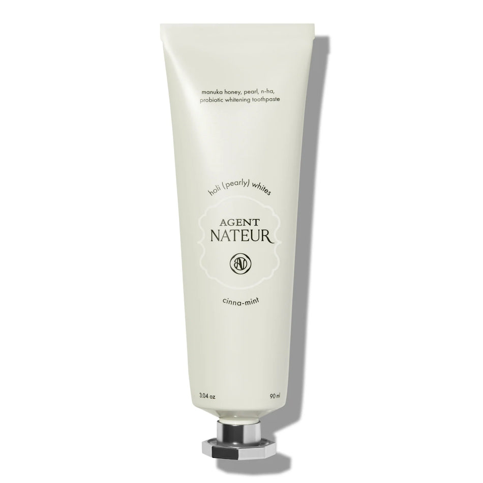 Agent Nateur Holi (Pearly) Whites - Probiotic Whitening Toothpaste 3.04 Oz